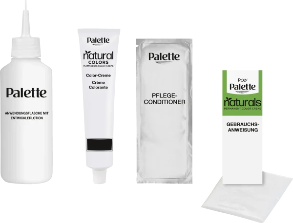 Poly Palette NATURALS Permanente Haarfarbe 7-0 Mittelblond 7