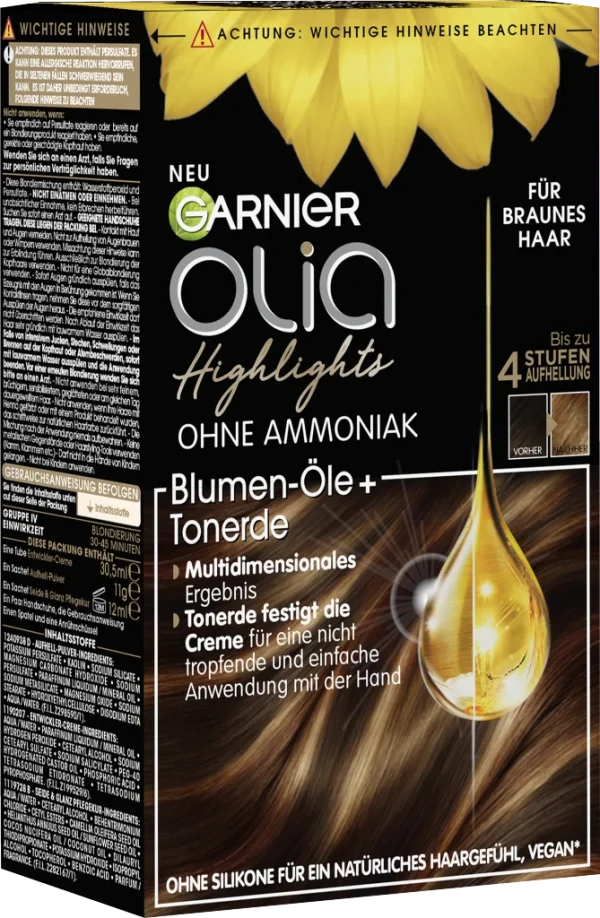 Garnier Olia Highlights Für Braunes Haar 3