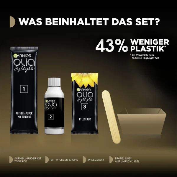 Garnier Olia Highlights Für Braunes Haar 9