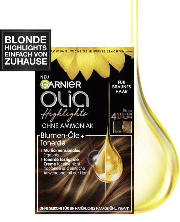 Garnier Olia Highlights Für Braunes Haar 5
