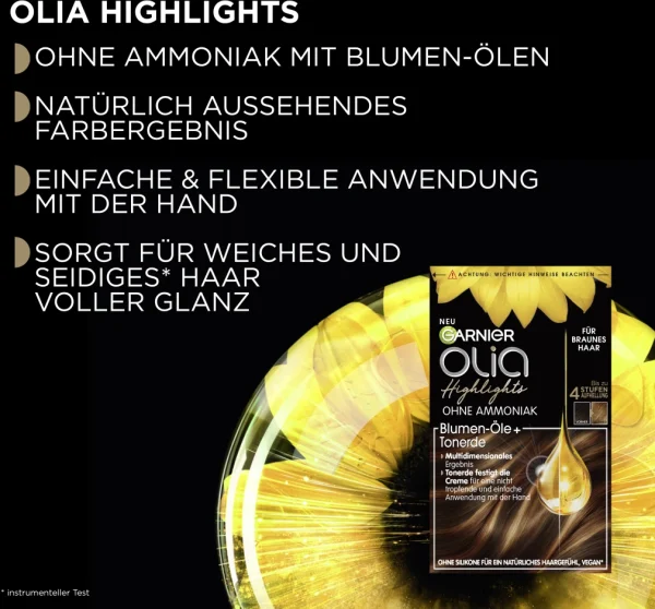 Garnier Olia Highlights Für Braunes Haar 8