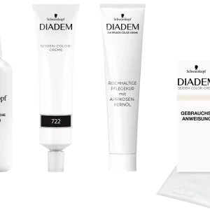 Schwarzkopf Diadem 3in1 Pflege-Color-Creme 722 Dunkel Blond 21