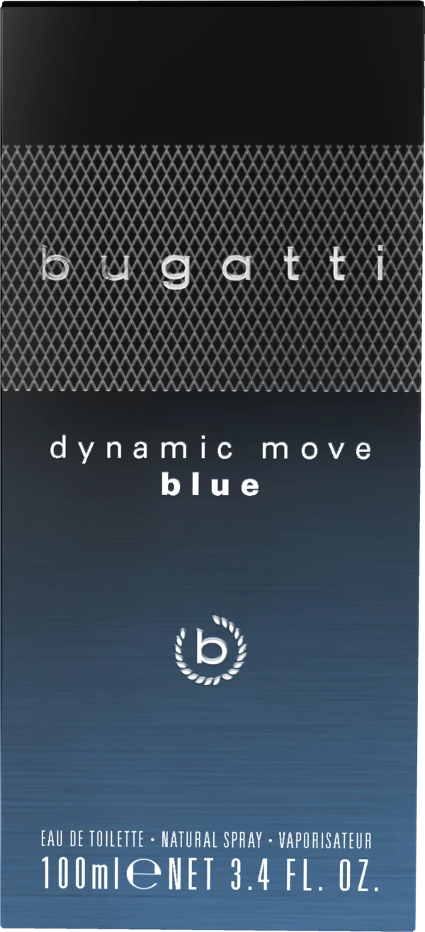 Bugatti Dynamic Move Blue, EdT 100 Ml 3