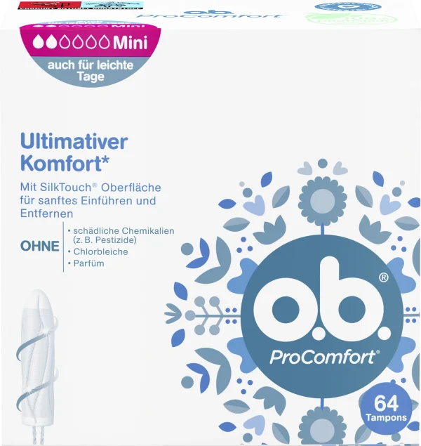 O.b. ProComfort Tampons Mini 1