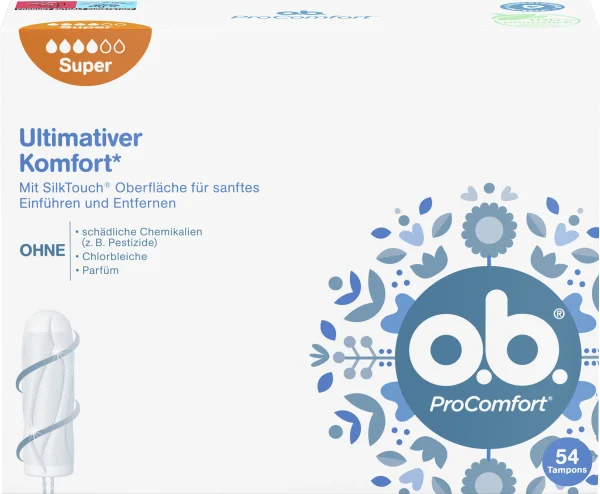O.b. ProComfort Tampons Super 1