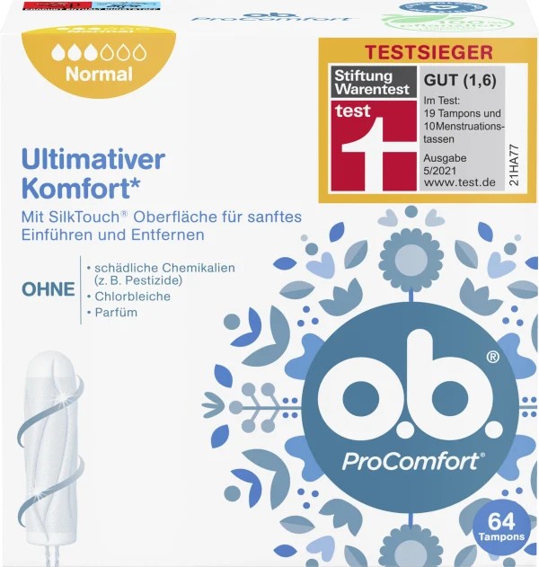 O.b. ProComfort Tampons Normal 1