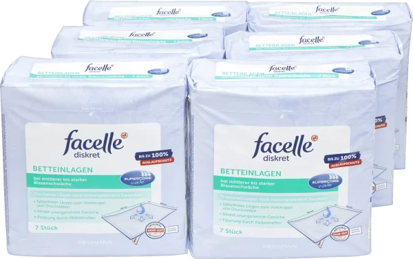 Facelle Diskret Vorteilspack Betteinlagen 1