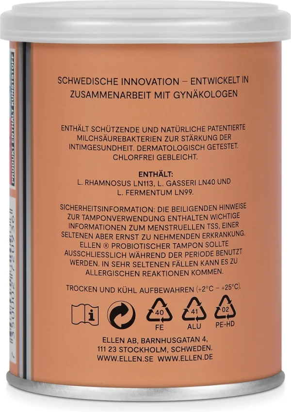 Ellen Probiotischer Tampon Stark 5